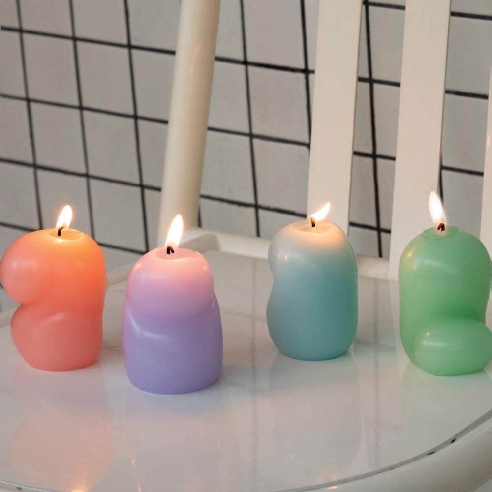 Mini Goober Candles - Colorful Bubble Candles